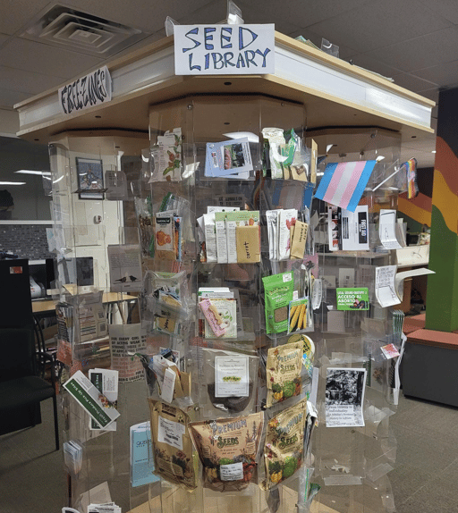 Seed library at RUMAH